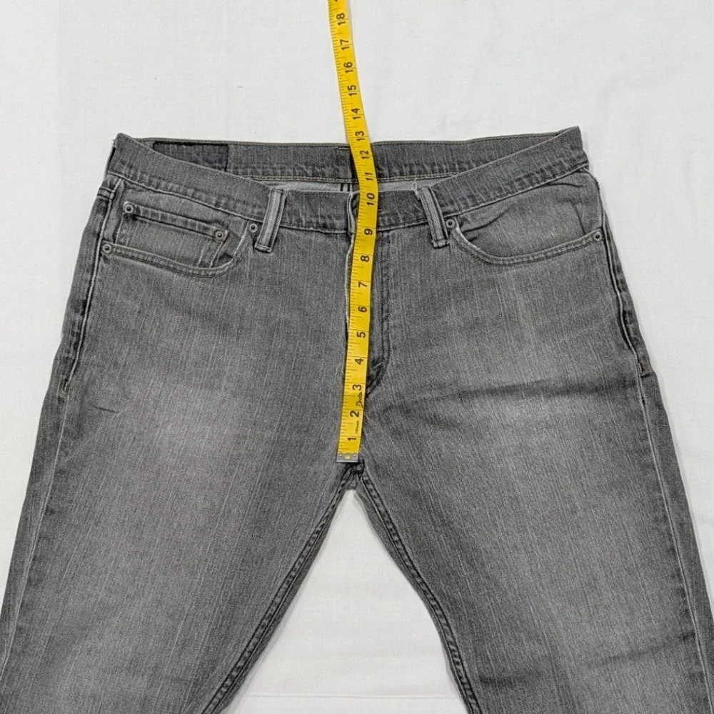Levi's 511 Slim Fit Grey Denim Jeans Men's W36 L30